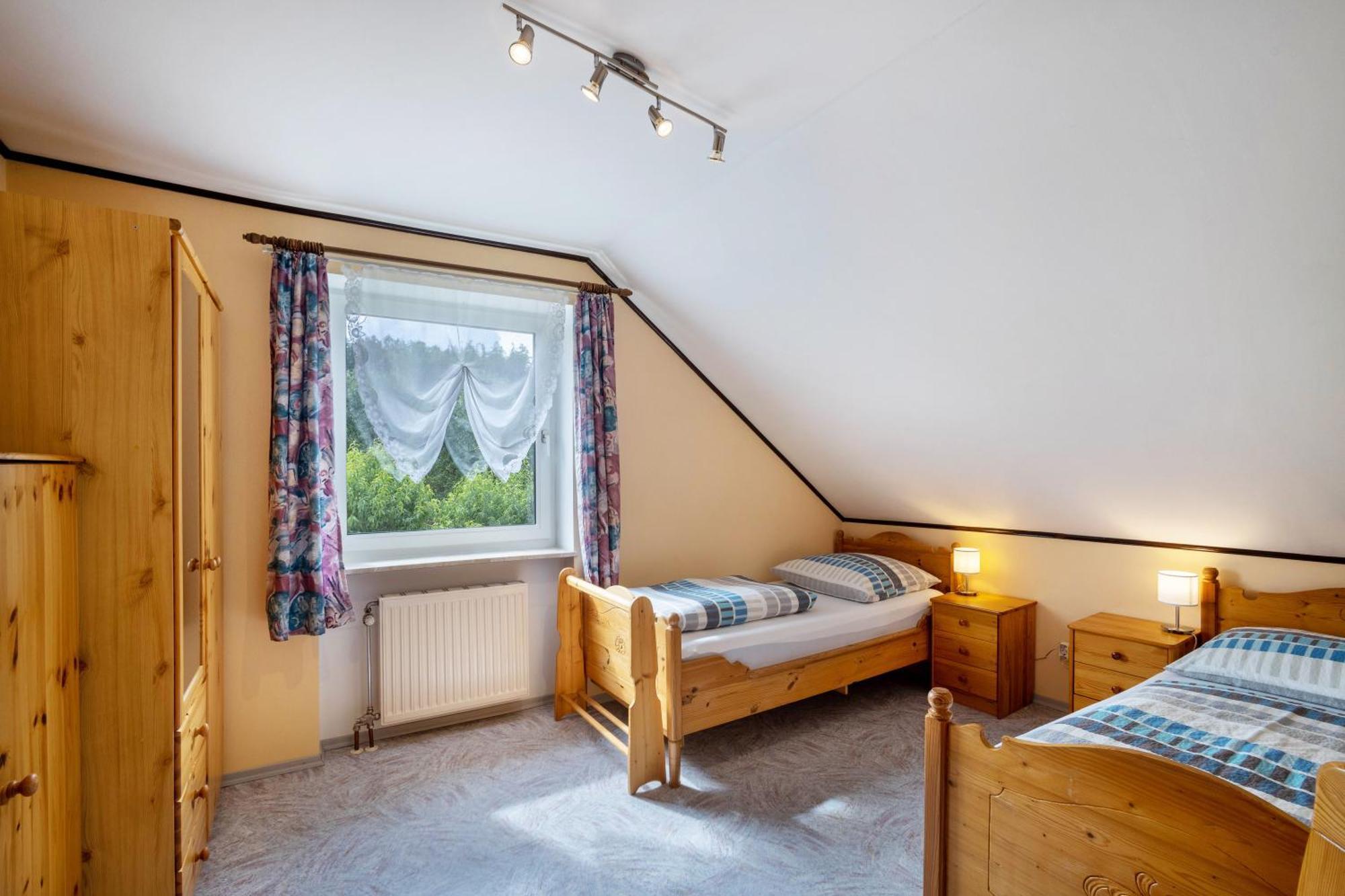 Ferienwohnung Baecher Wiesau Bagian luar foto