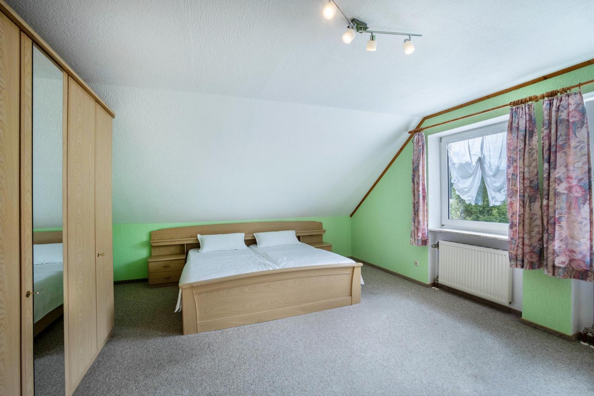 Ferienwohnung Baecher Wiesau Bagian luar foto