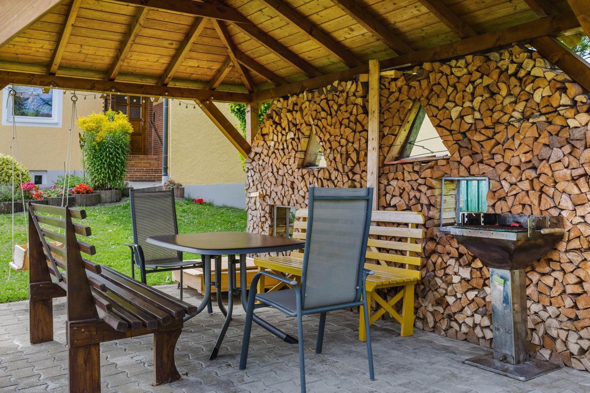 Ferienwohnung Baecher Wiesau Bagian luar foto