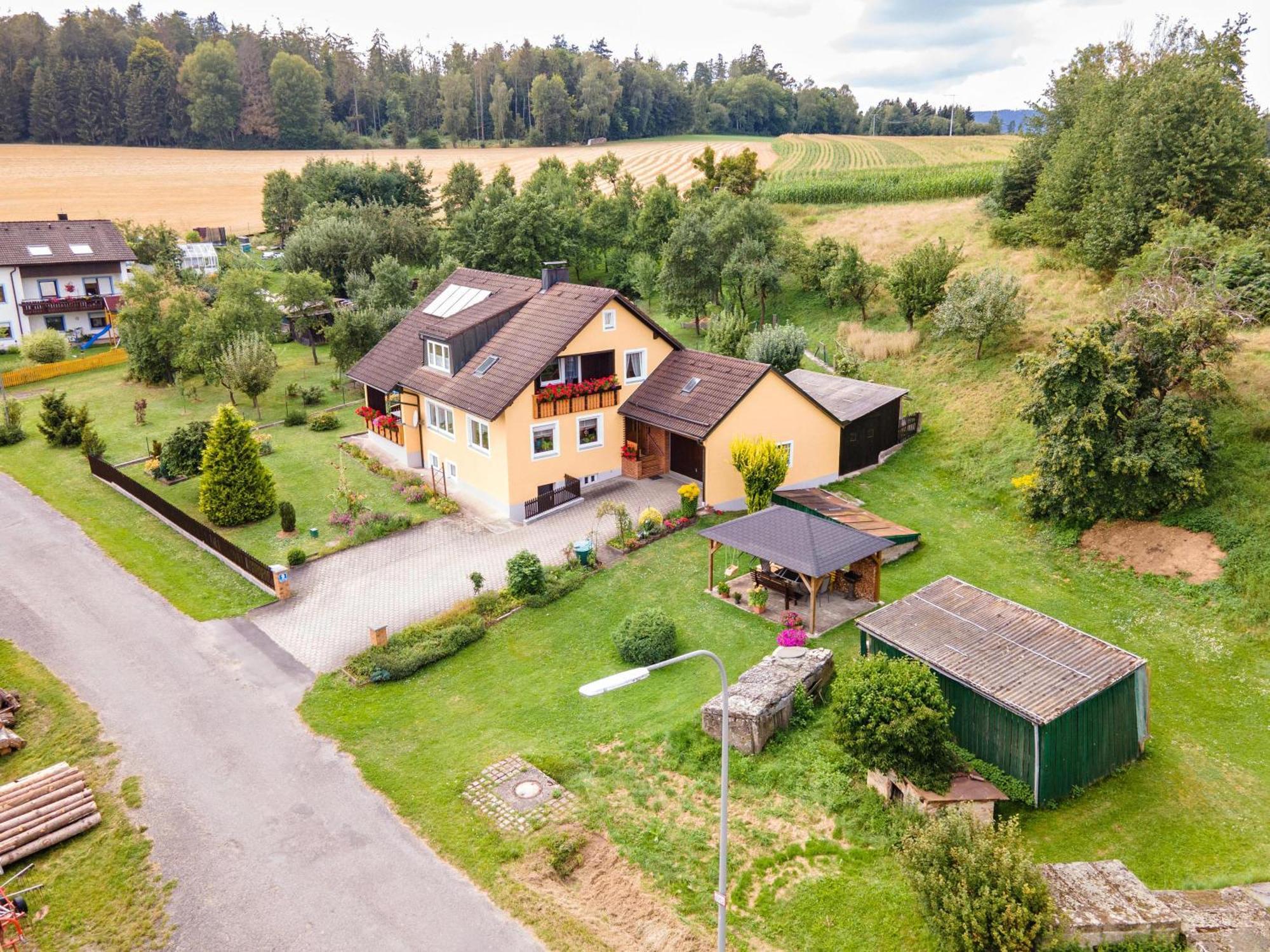 Ferienwohnung Baecher Wiesau Bagian luar foto